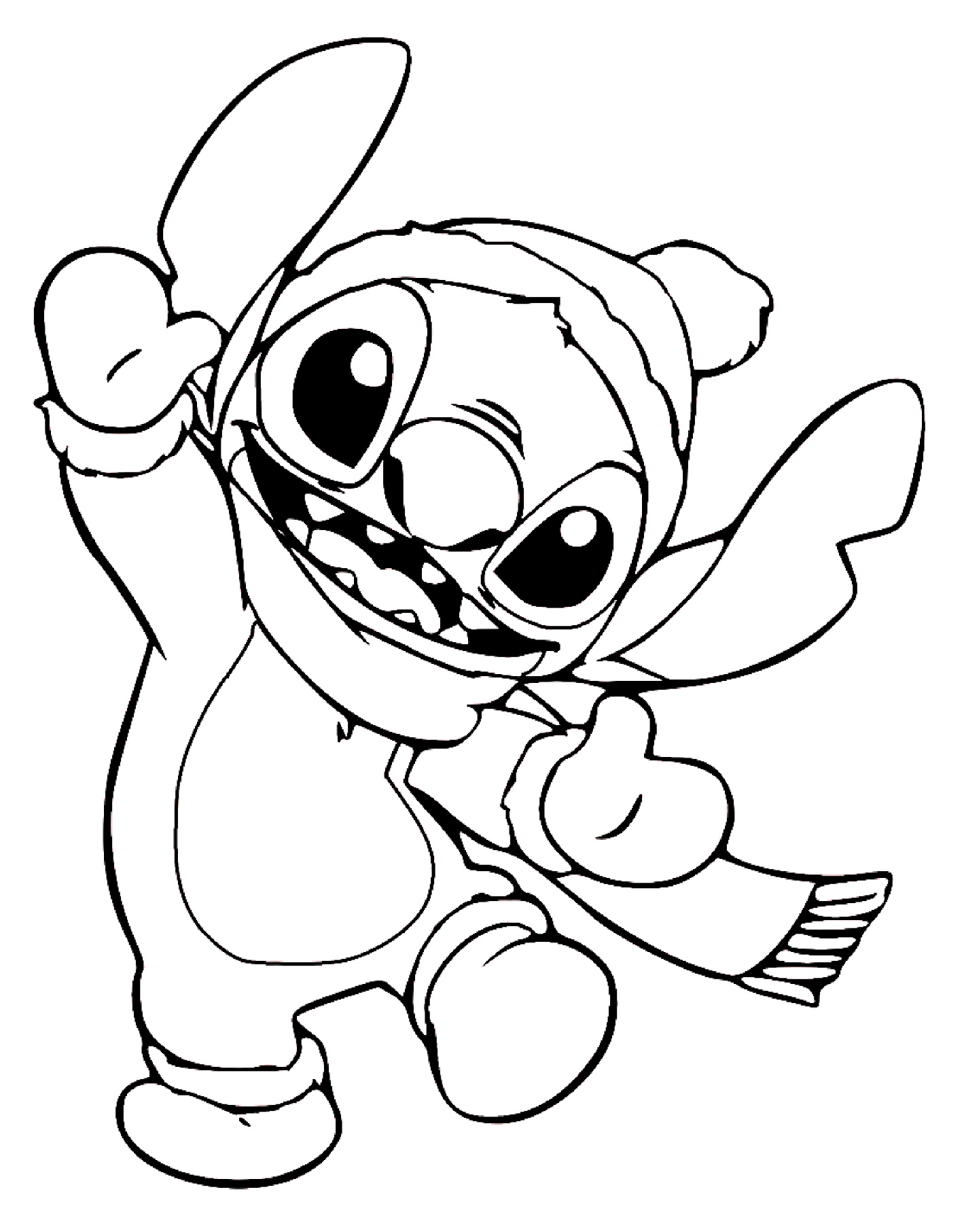 Stitch Coloring Pages Free Printable Stitch Coloring Pages Disney 