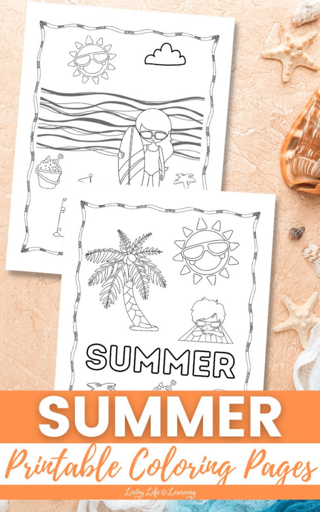 Summer Printable Coloring Pages Free Homeschool Deals