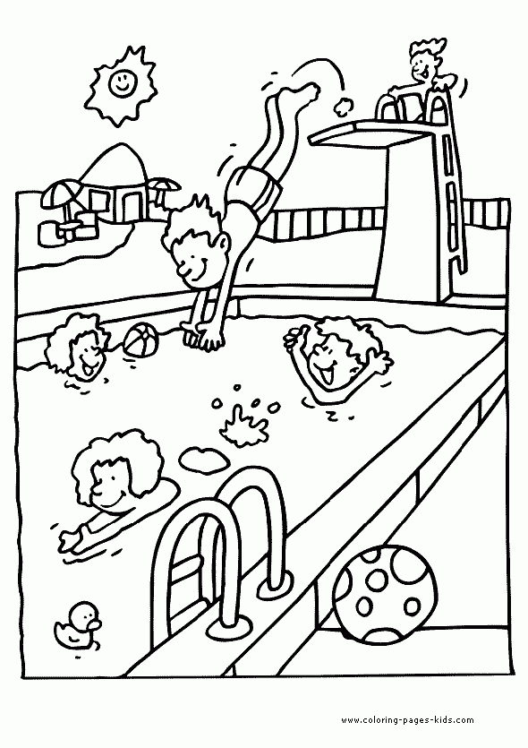 Summertime Coloring Pages To Download And Print For Free