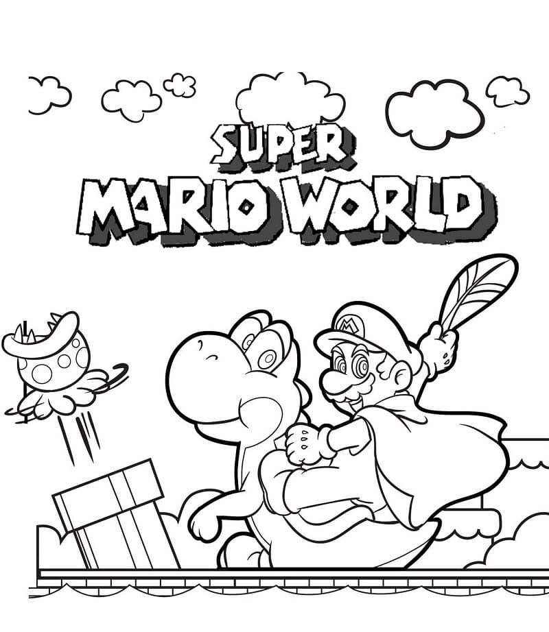 Super Mario Coloring Pages Mario Coloring Pages Bear Coloring Pages 