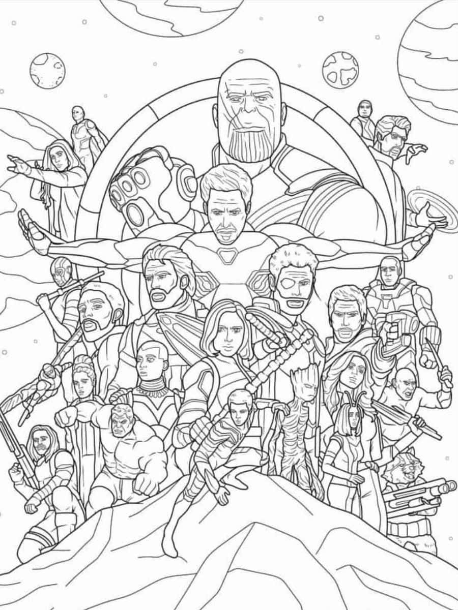 Superheroes Coloring Pages Coloring Pages GBcoloring
