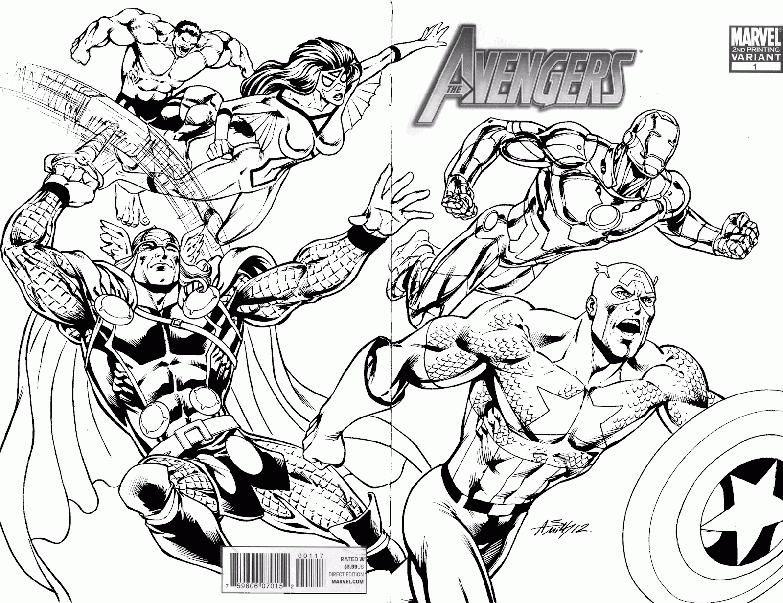 Superheroes Coloring Pages EColoringPage Printable Coloring Pages