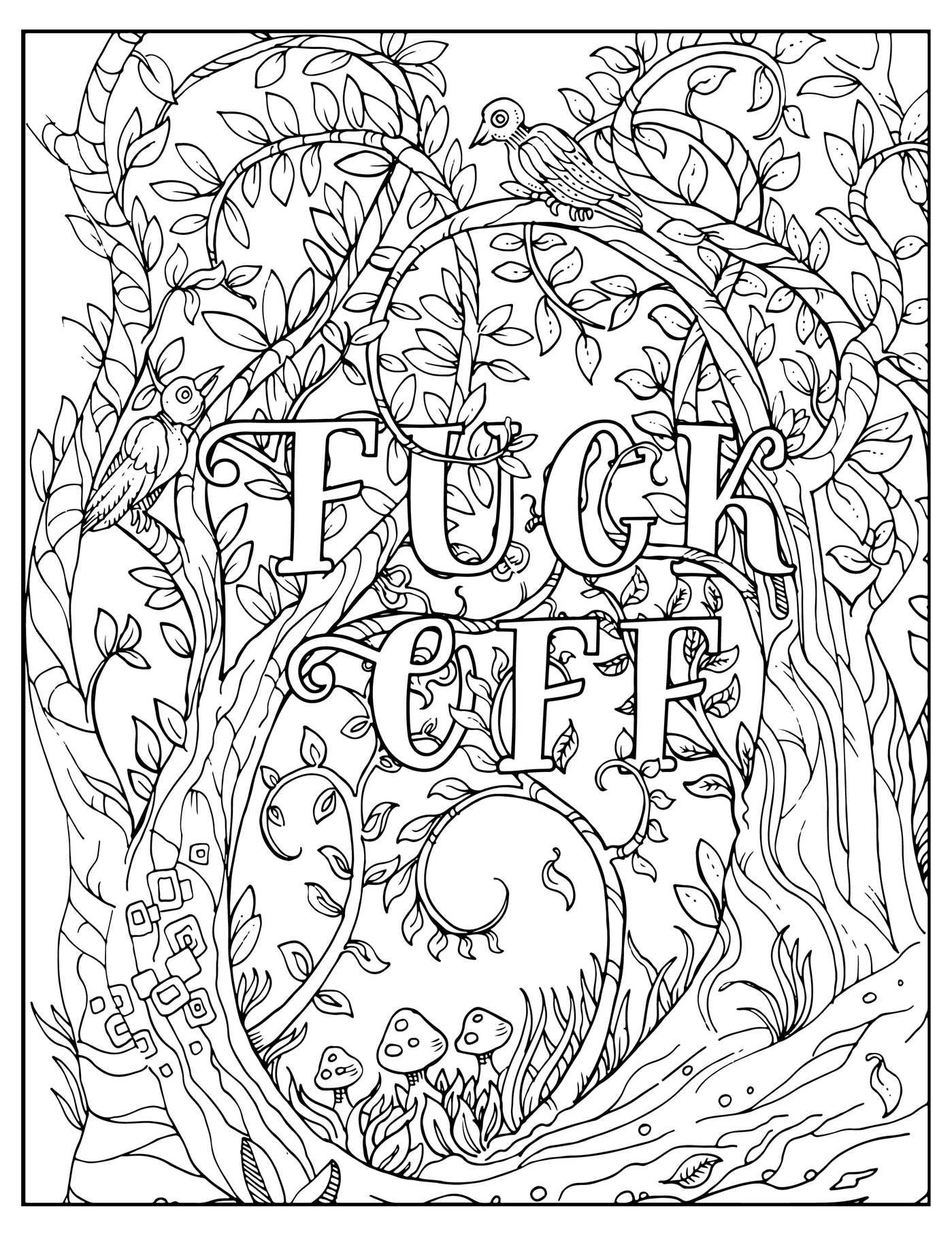 Swearing Coloring Pages At GetColorings Free Printable Colorings 