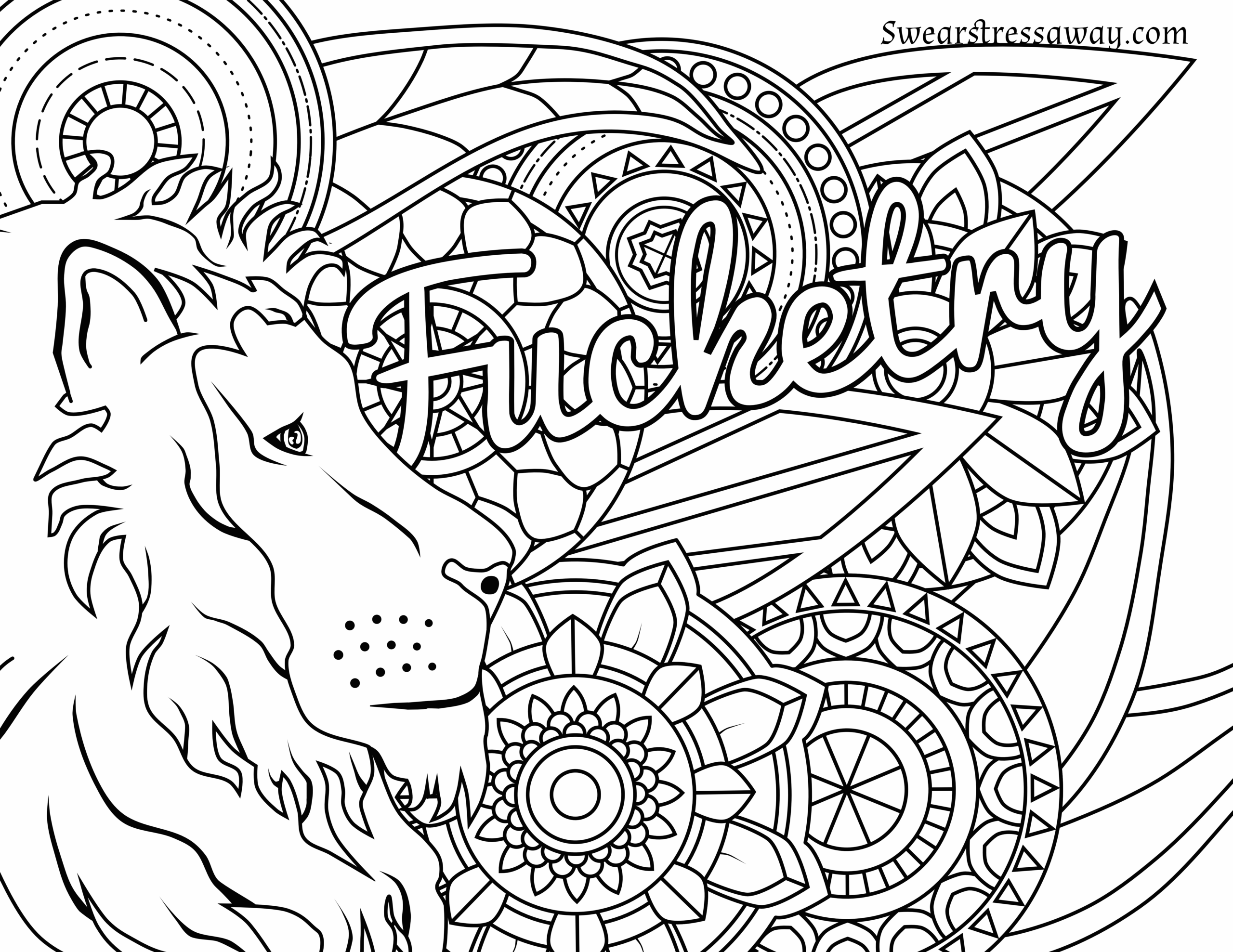 Swearing Coloring Pages At GetDrawings Free Download