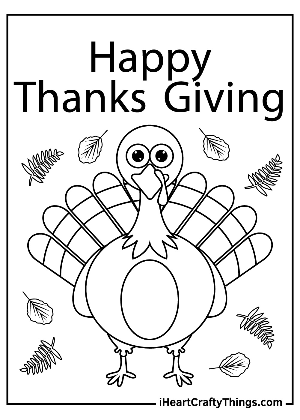 Thanksgiving Coloring Pages Free Printable FREE Printable A Z