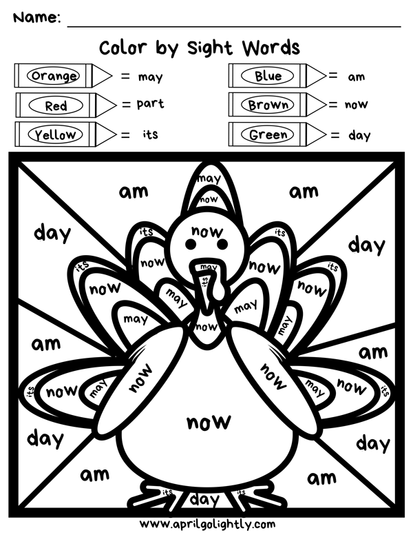 Thanksgiving Coloring Pages FREE Printables April Golightly