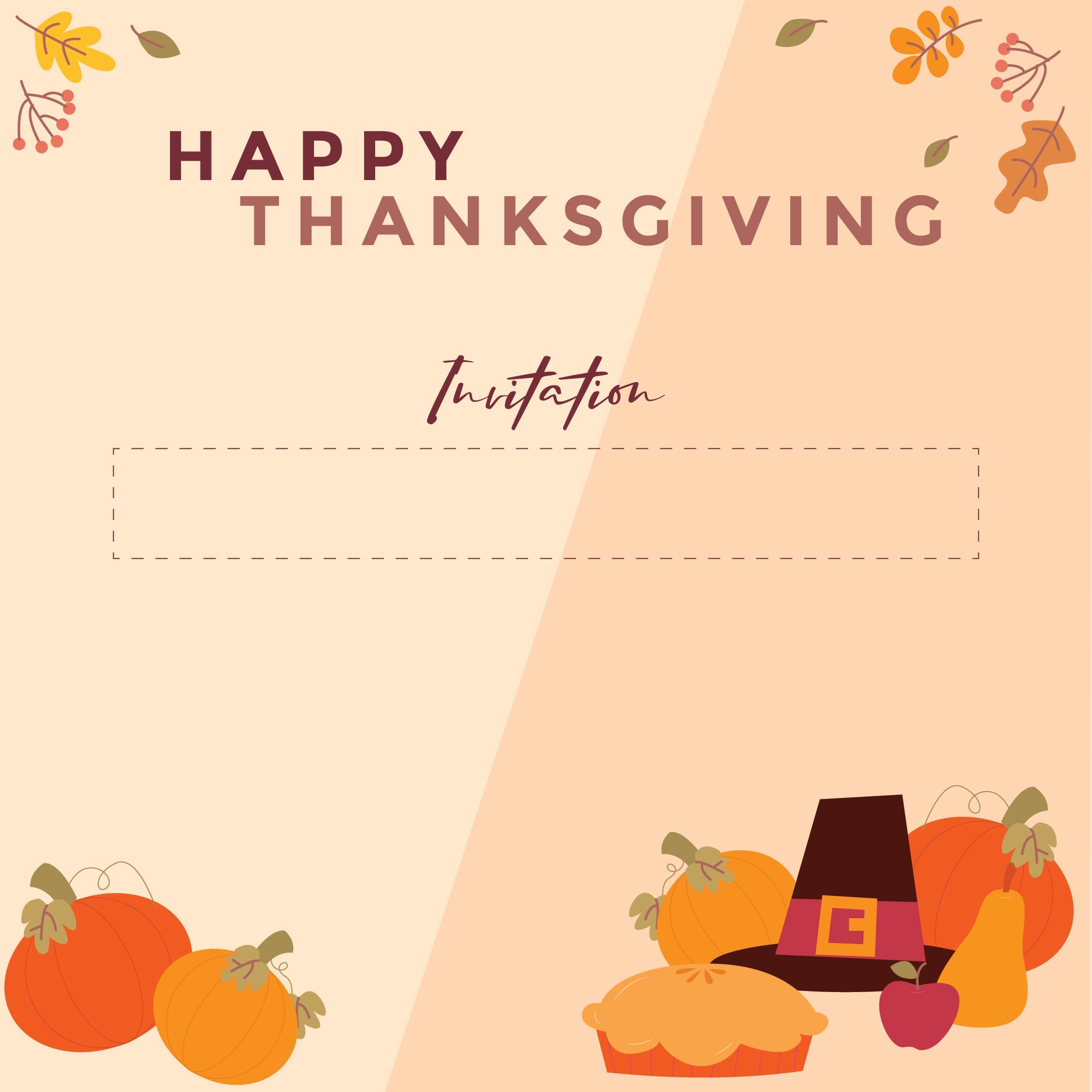 Thanksgiving Printable Templates
