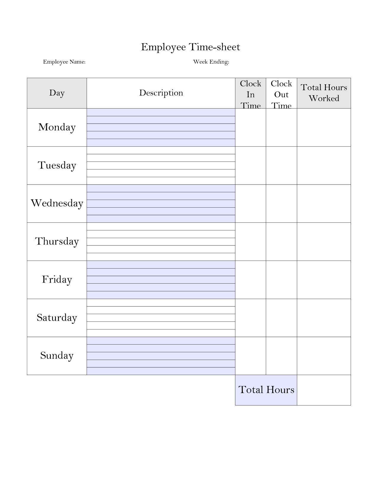 Time Sheets Template Unique 013 Time Sheet Templates Free Daily Time
