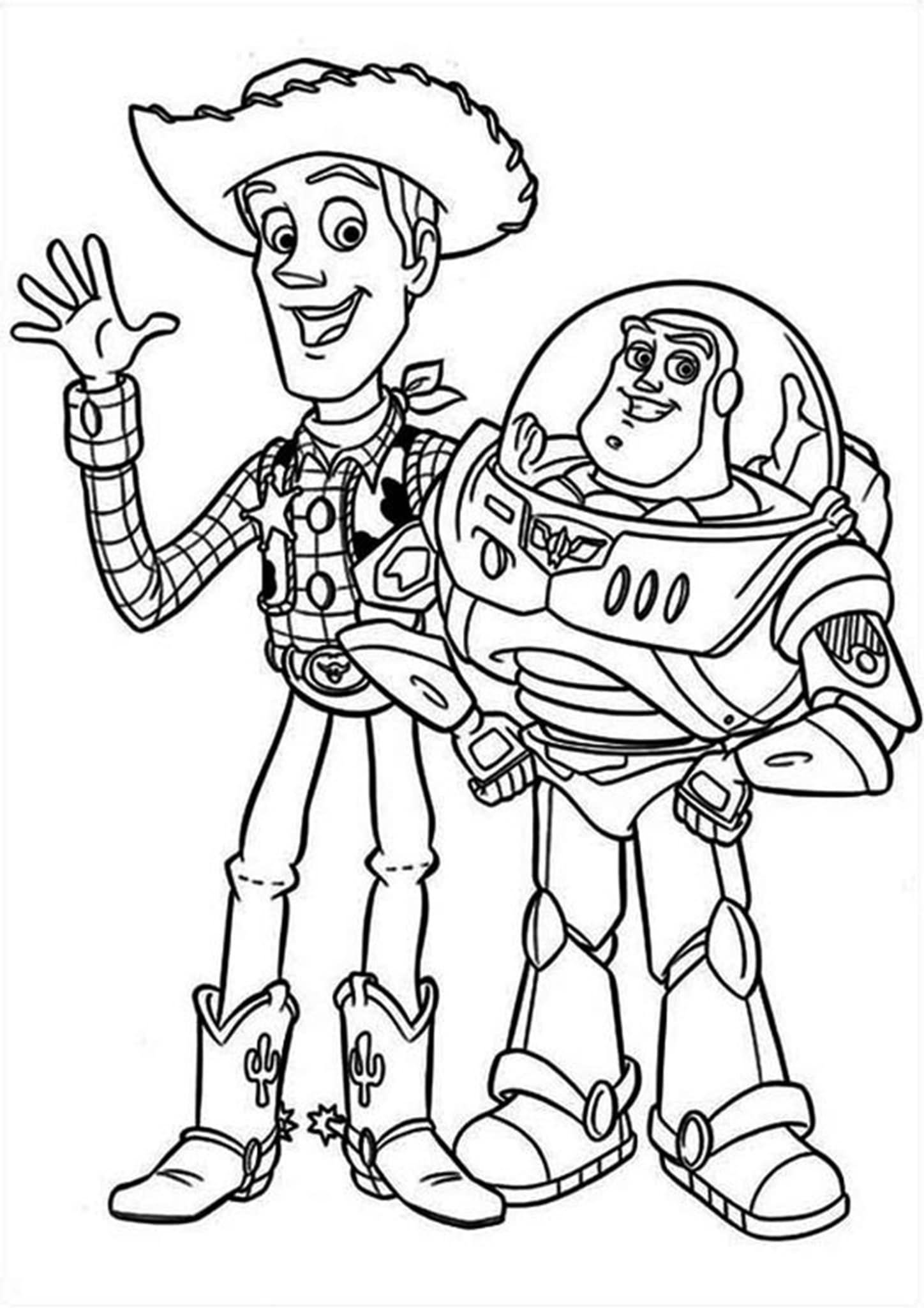 Top Free Printable Toy Story Coloring Pages Online Toy Story Para My 