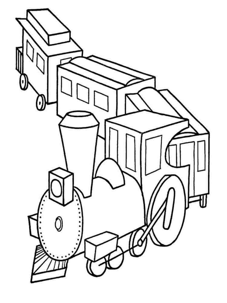 Train Coloring Pages
