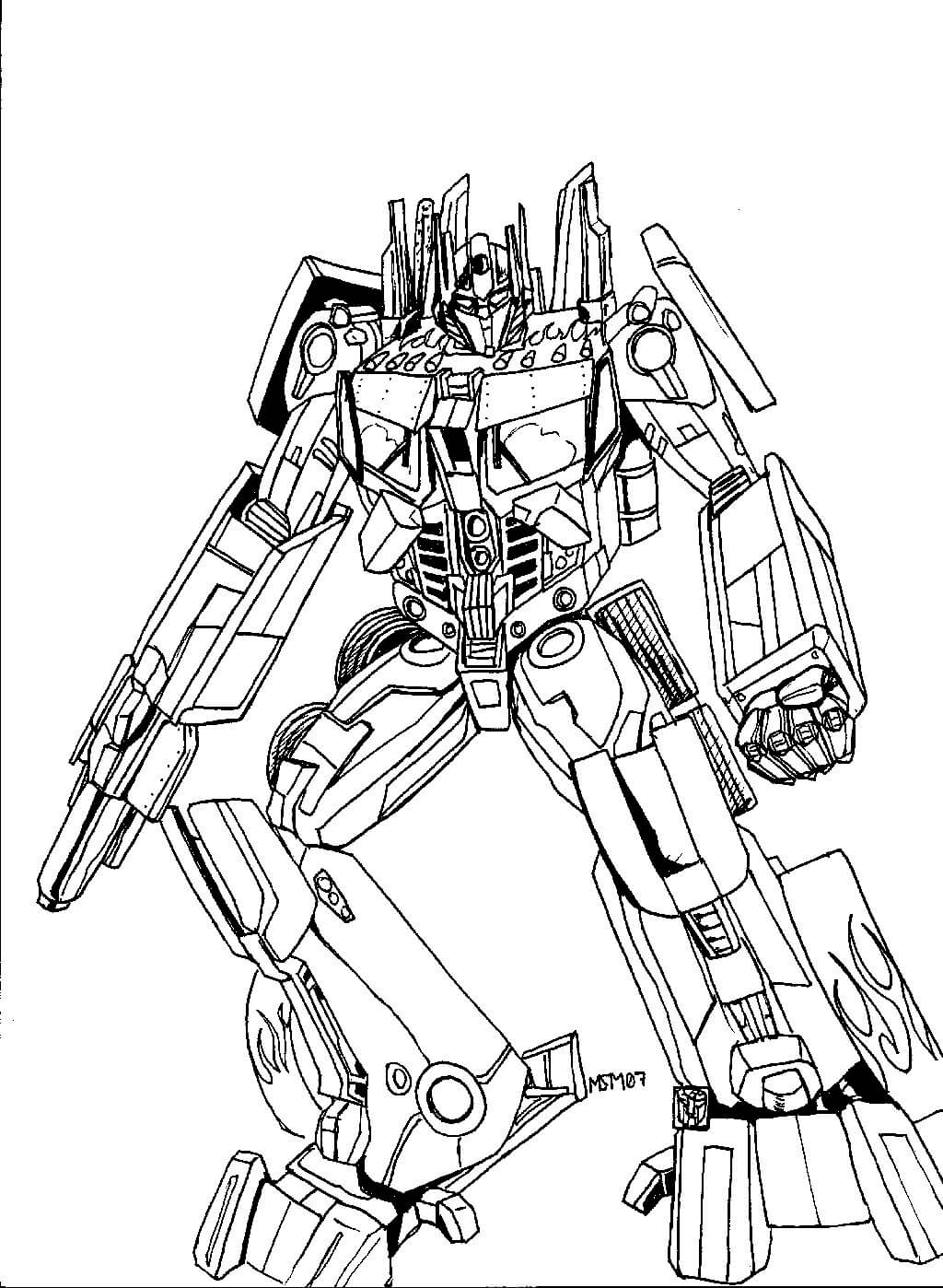 Transformers Coloring Pages Printable Coloring Pages FREE