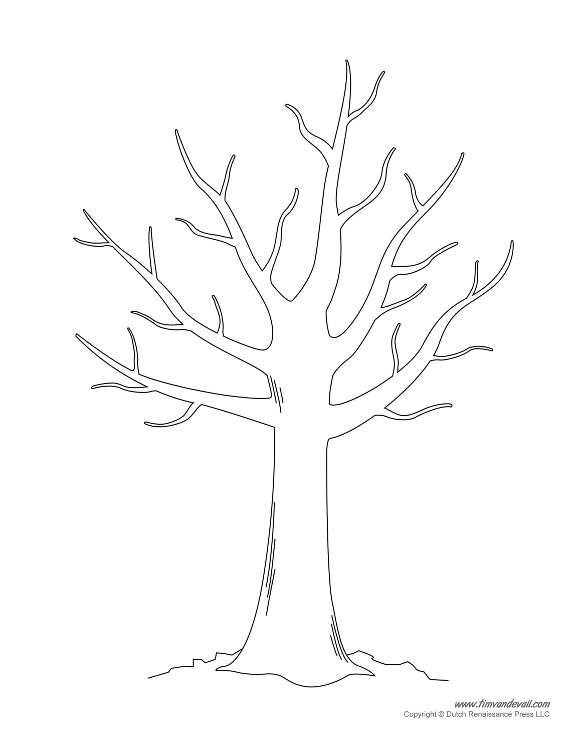 Tree Templates Tree Printables Printable Templates Online By Paul 