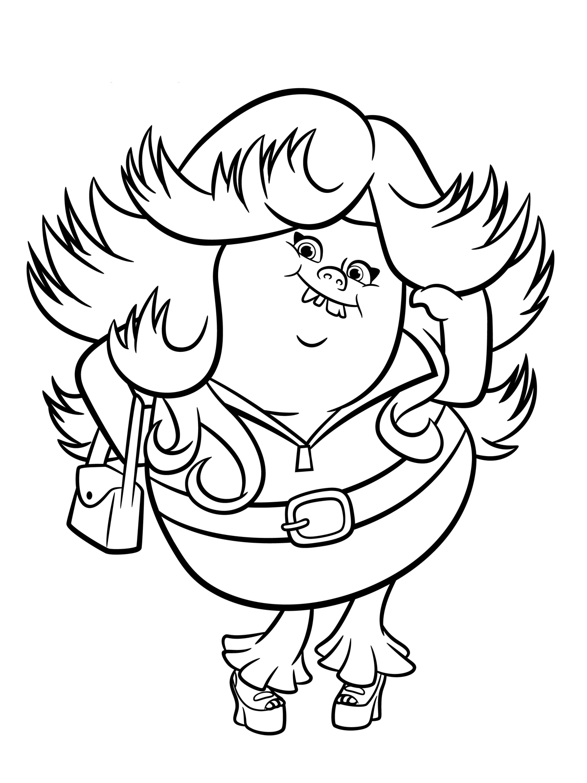 Trolls Movie Free Coloring Pages At GetDrawings Free Download