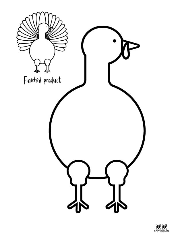 Turkey Template Free Printable