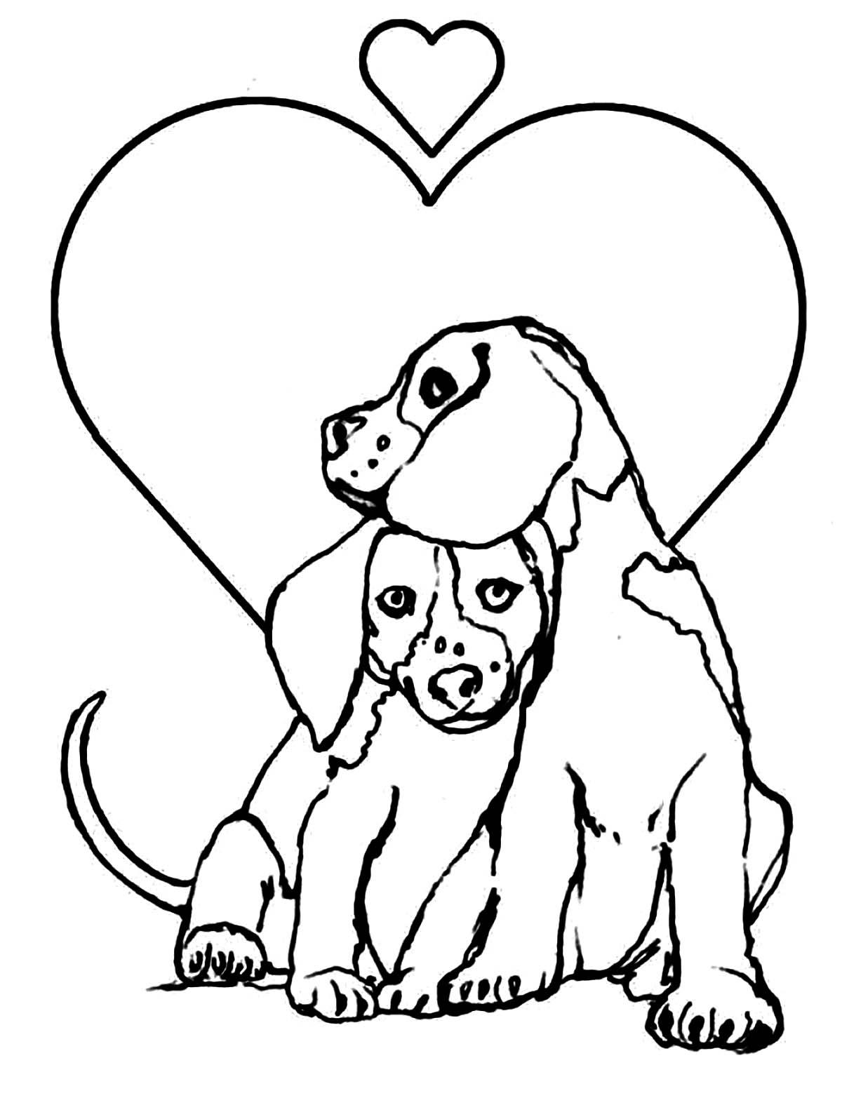 Unleash Your Creativity With Free Printable Dog Coloring Pages