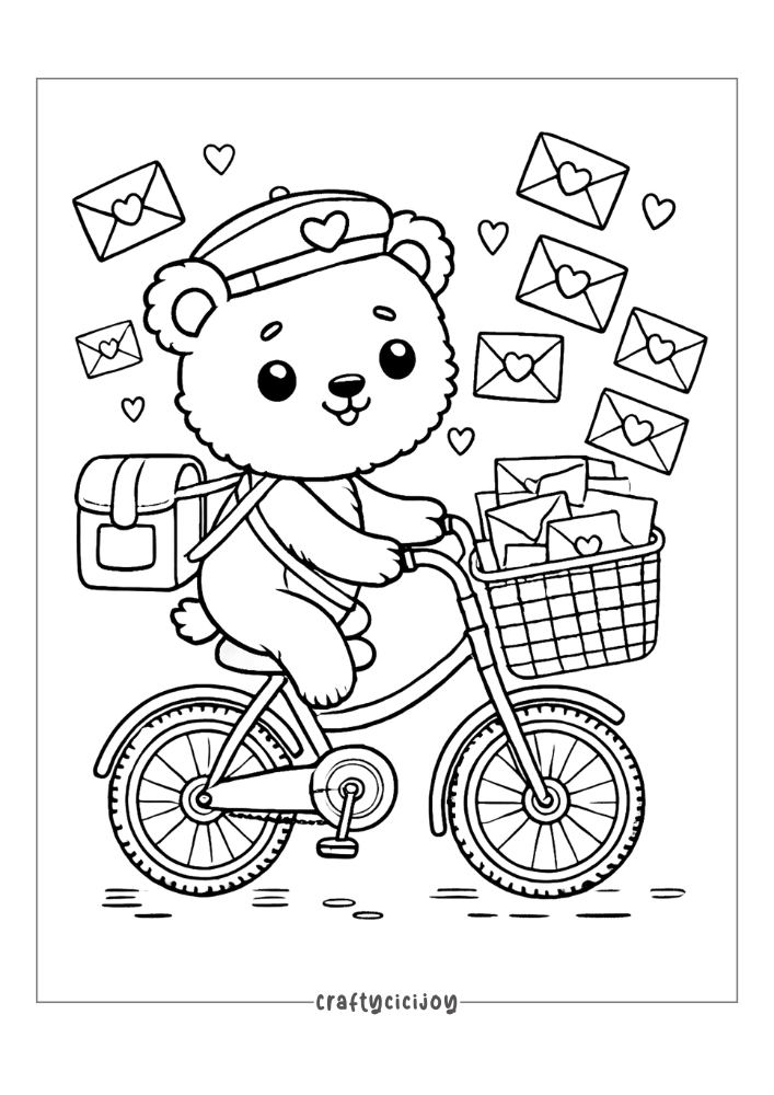 Valentine 39 s Coloring Pages 20 Free PDF Printables Crafty Cici Joy