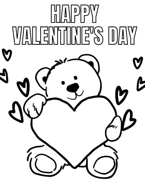 Valentine 39 s Day Coloring Pages PDF 2025 Cenzerely Yours