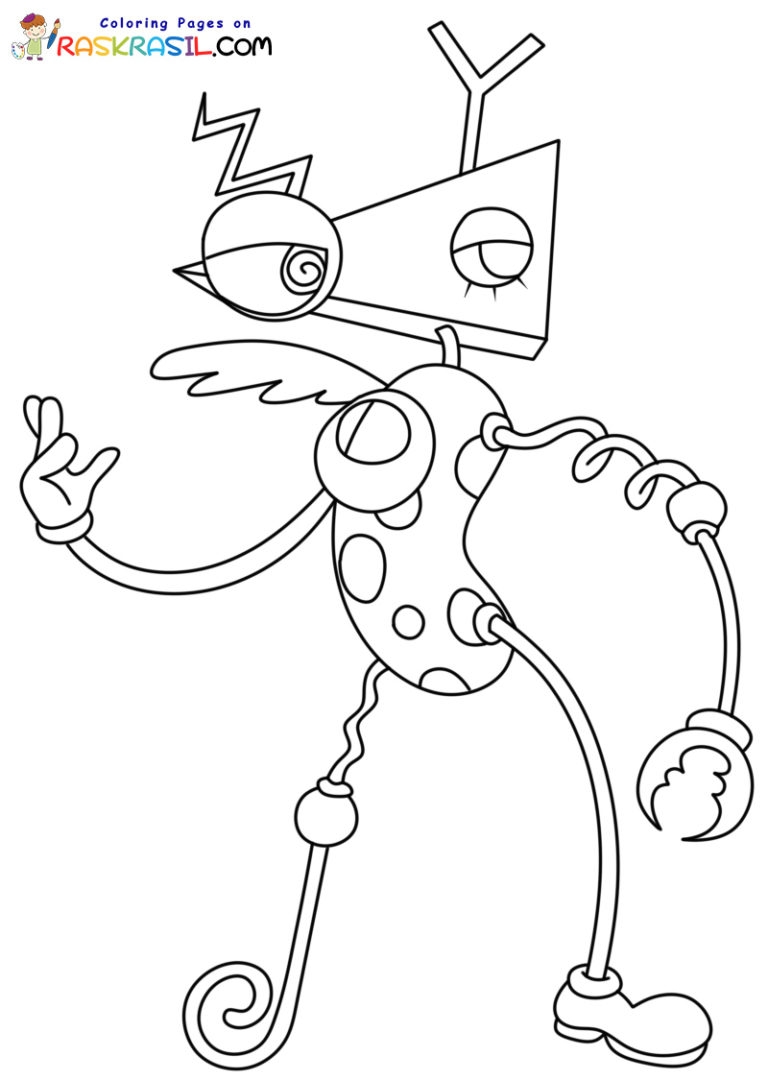 Zooble Coloring Pages